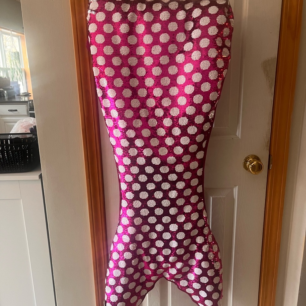 Mermaid tail kids blanket